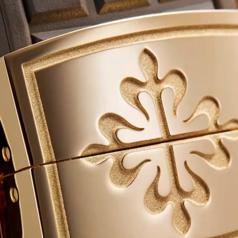 Patek Philippe Aquanaut 5268/200R-010 Rose Gold Taupe Brown Dial Diamond Bezel - Image 15