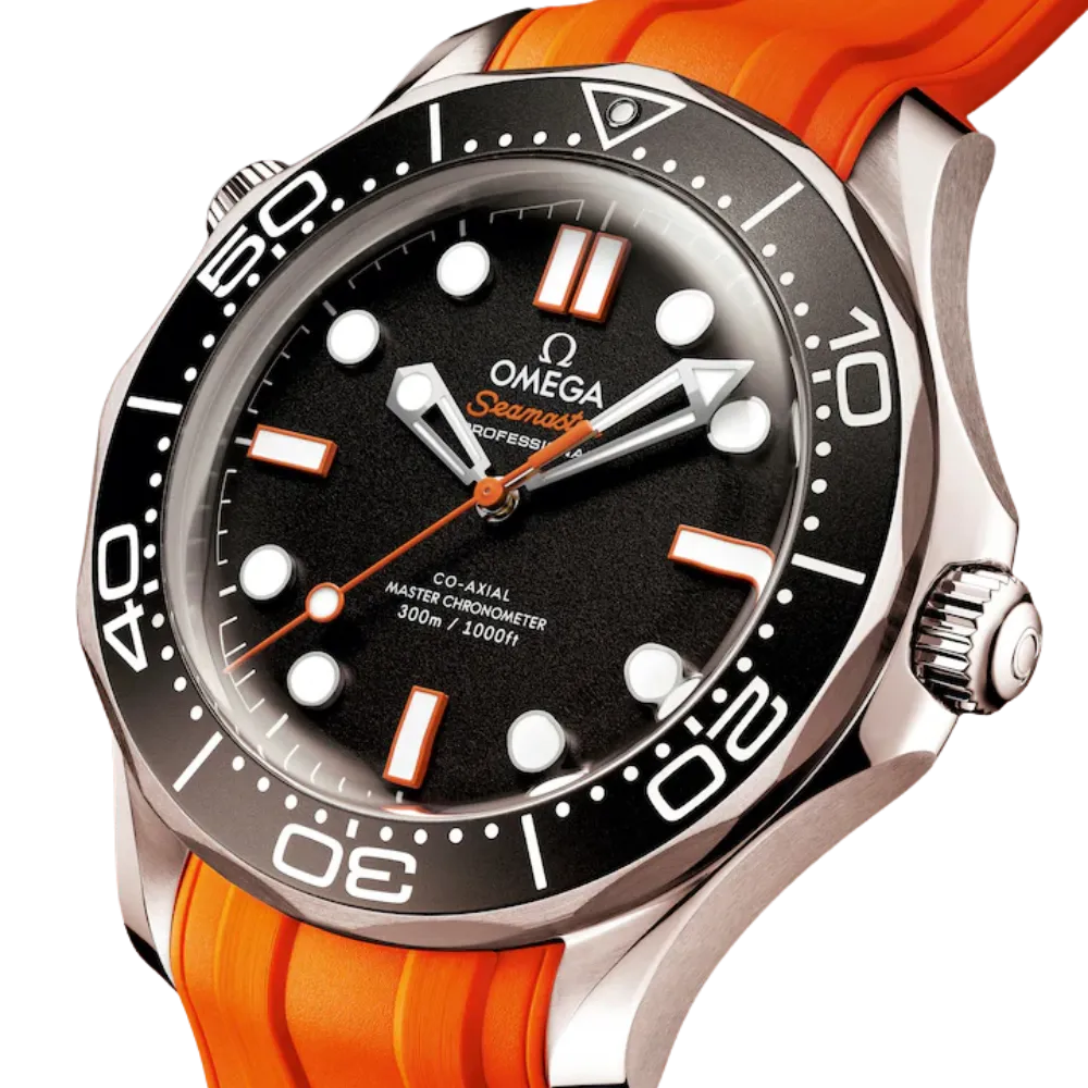 Seamaster Diver 300M 42 mm, steel on rubber strap Ref. 210.32.42.20.01.006 - Image 5