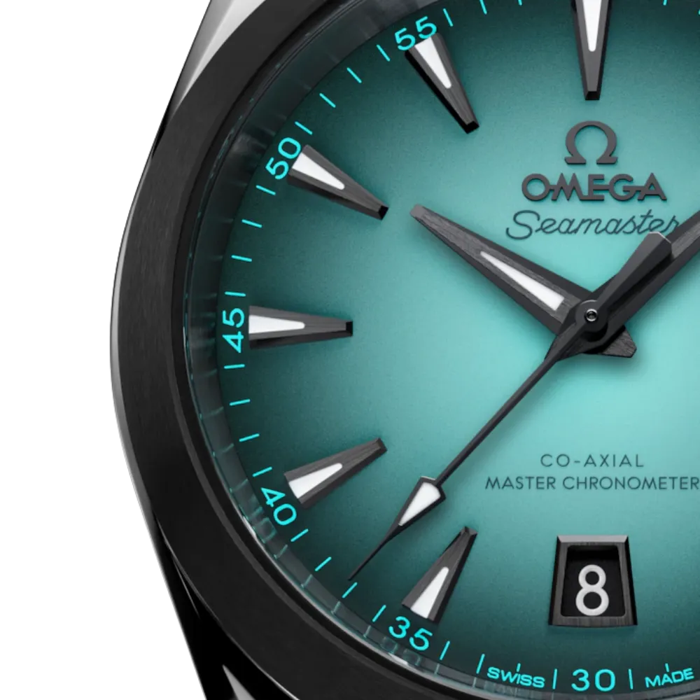 Seamaster Aqua Terra 150M 38 mm, steel on rubber strap Ref. 220.32.38.20.03.001 - Image 3